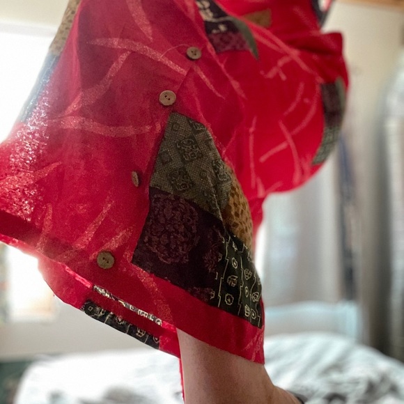 30% OFF BUNDLES! NWT Cotton overalls jumpsuit boho oversized wide leg romper - Picture 5 of 12